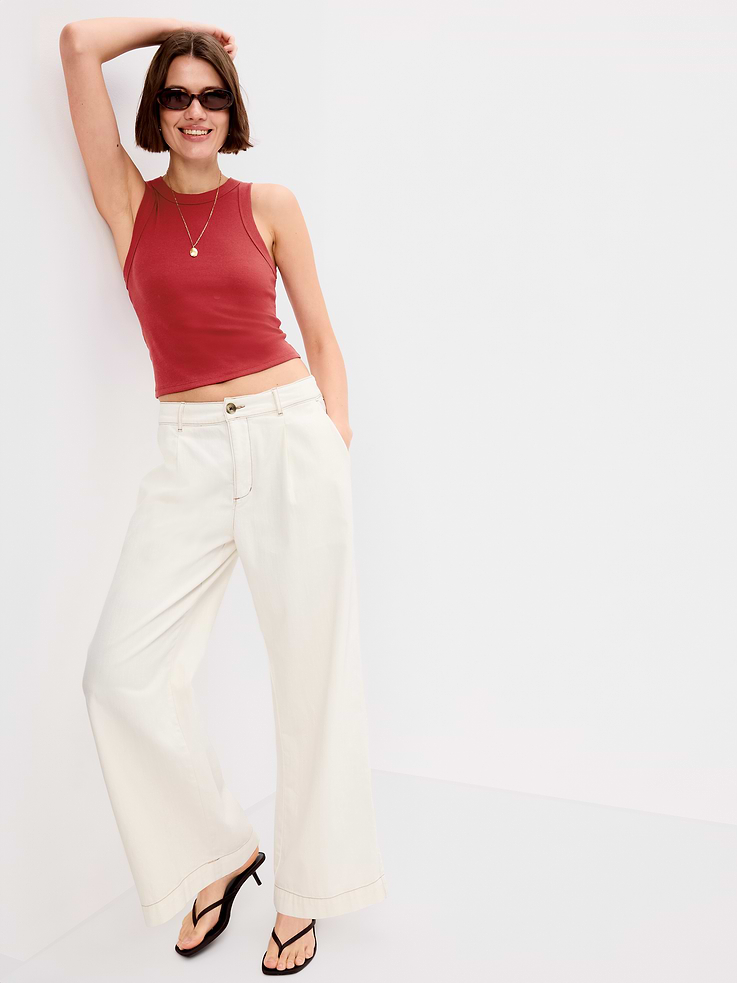 Image number 3 showing, Snug Crop Tank Top