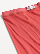 Image number 3 showing, High-Waisted Ribbed Boyshort Briefs -- 3-inch inseam