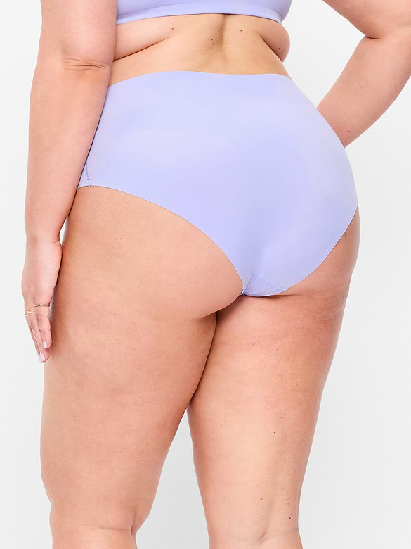 High-Waisted No-Show Brief Underwear