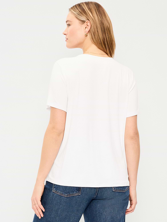 Luxe V-Neck T-Shirt