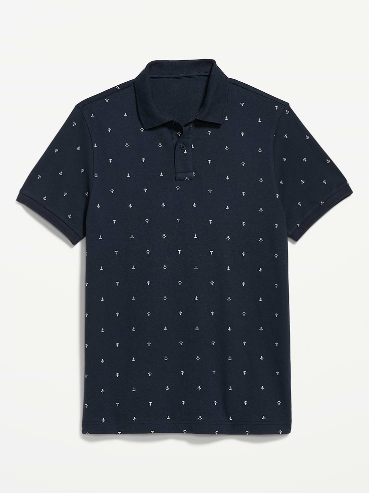 L'image numéro 4 présente Polo en piqué coupe classique pour Homme