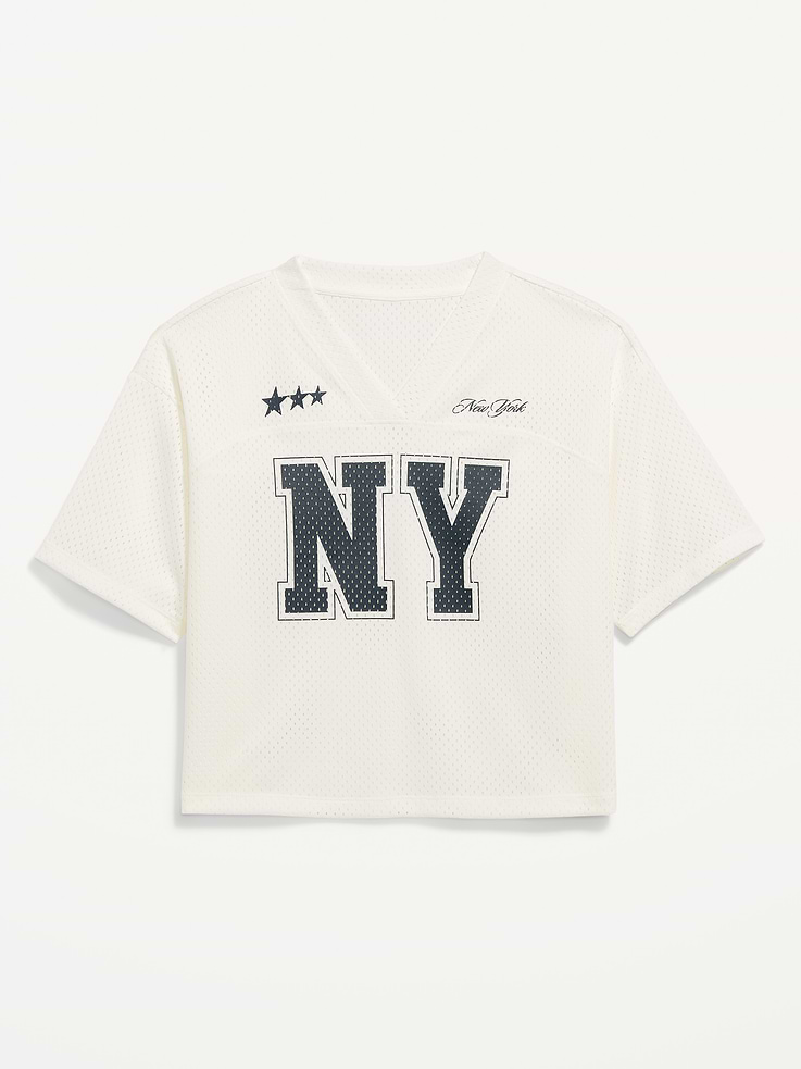 Image number 9 showing, Mesh Jersey Football Top
