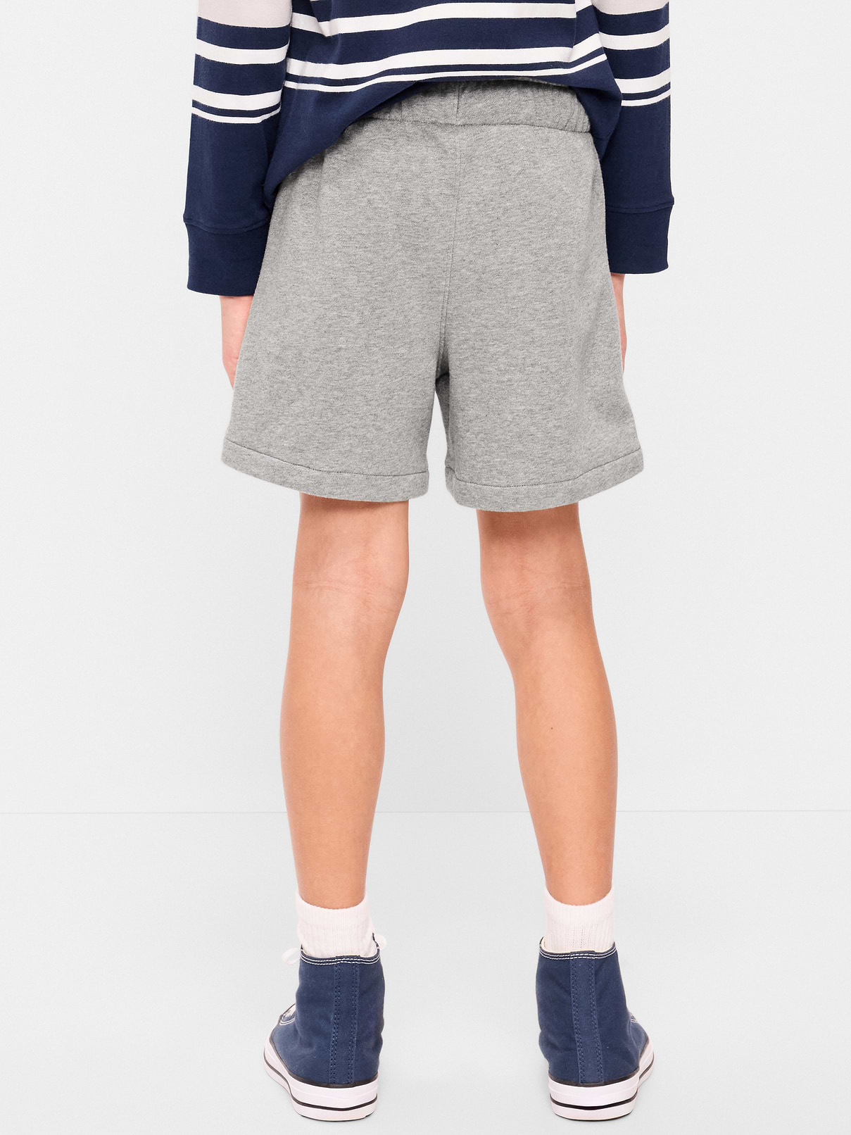 Image number 2 showing, Above Knee Logo Fleece Jogger Shorts for Boys