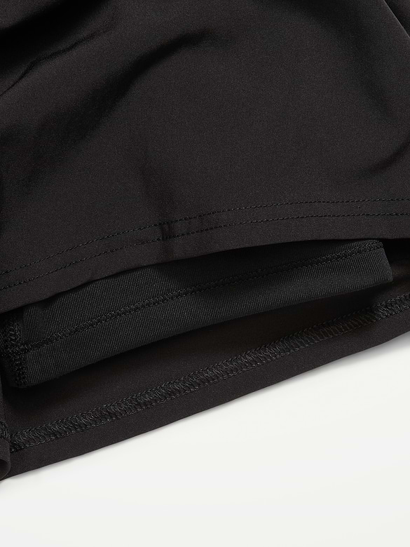 High-Waisted StretchTech Performance Shorts for Girls
