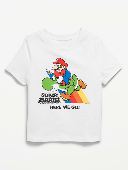 Super Super Mario™ Unisex Graphic T-Shirt for Toddler on clearance at Old Navy — 50% off