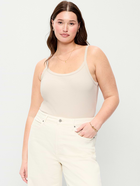 Camisole en tricot côtelé