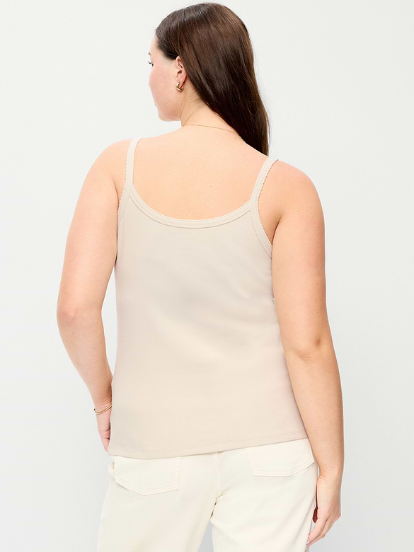 Camisole en tricot côtelé