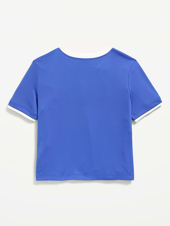 Short-Sleeve Soccer Jersey T-Shirt for Toddler Boys
