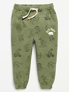 L'image numéro 1 présente Pantalon de jogging en coton ouaté à logo unisexe pour tout-petit