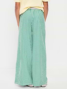Image number 2 showing, Pull-On Loose Twill Pants for Girls
