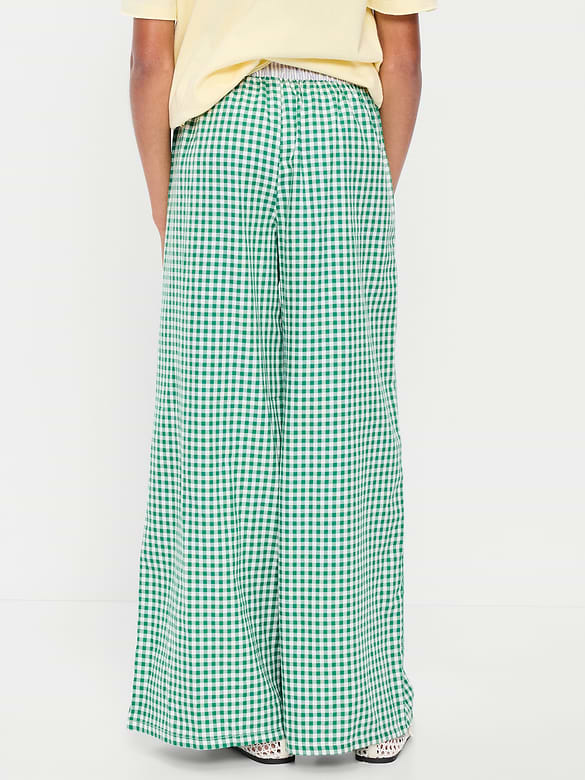 Pantalon ample à enfiler en sergé pour fille
