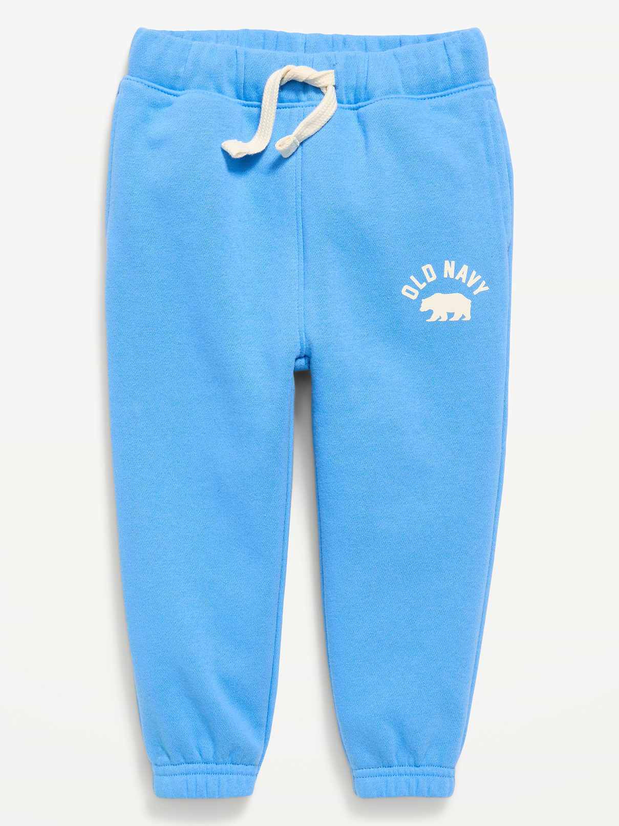 L'image numéro 1 présente Pantalon de jogging en coton ouaté à logo unisexe pour tout-petit