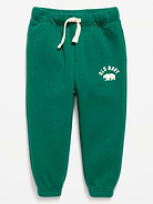 L'image numéro 1 présente Pantalon de jogging en coton ouaté à logo unisexe pour tout-petit