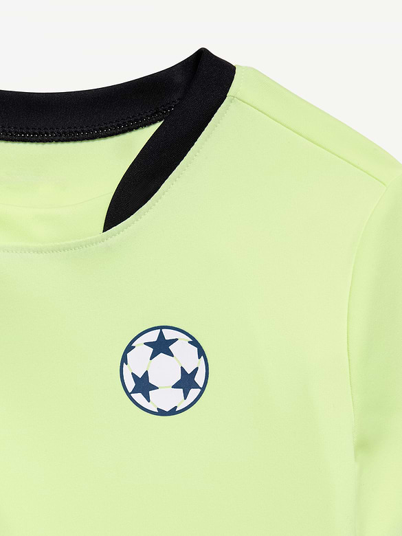 Short-Sleeve Soccer Jersey T-Shirt for Toddler Boys