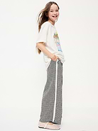 Image number 3 showing, Lace-Trim Linen-Blend Pants for Girls