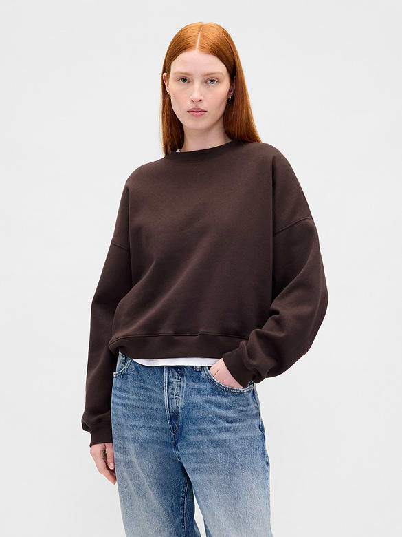 VintageSoft Wedge Crew Sweatshirt