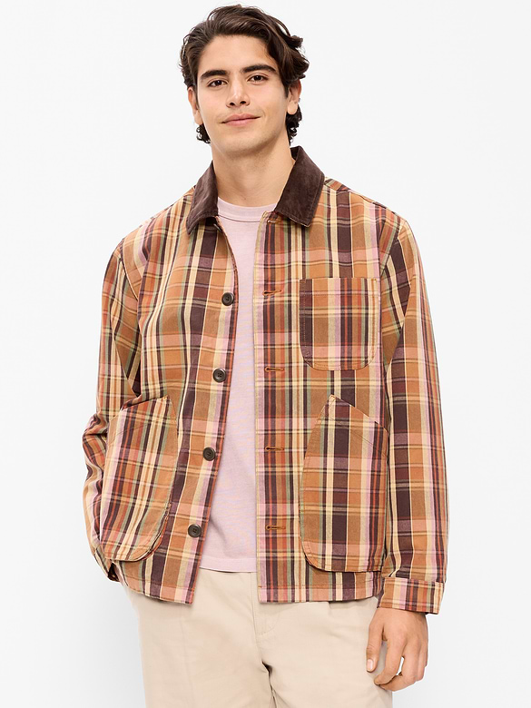 Loose Canvas Workwear Jacket