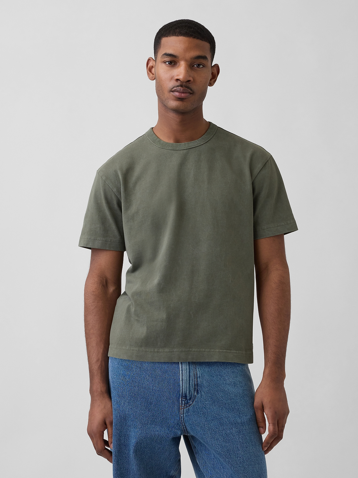 Adult Heavyweight Crop T-Shirt | Gap
