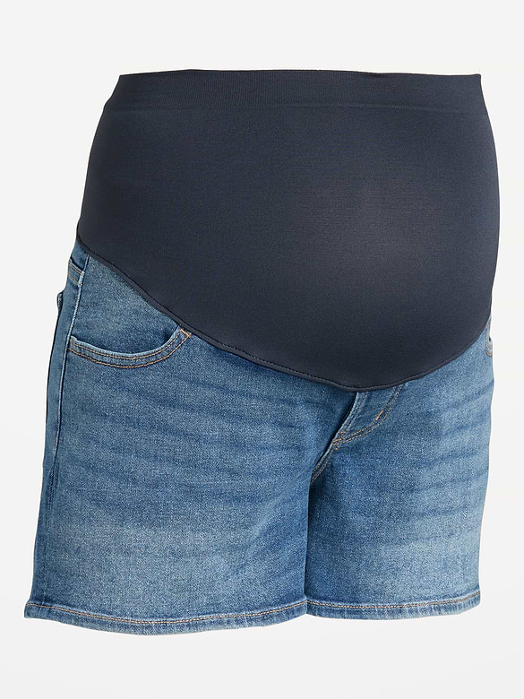 Maternity Full-Panel Wow Short -- 4-inch inseam