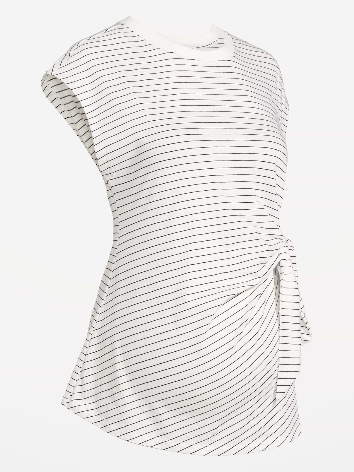 Image number 2 showing, Maternity Side-Tie Jersey Top