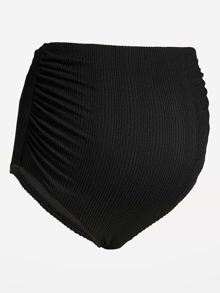 Image number 4 showing, Maternity High-Waisted Swim Bottoms