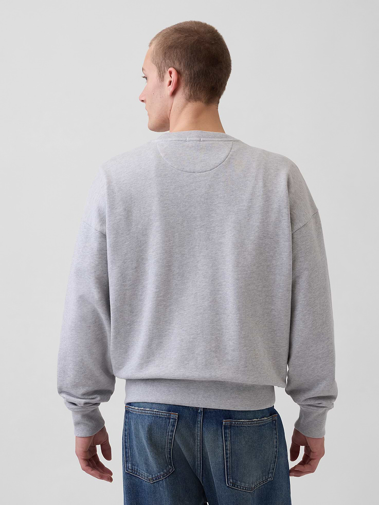Image number 3 showing, Adult Heavyweight French Terry Oversized Sweatshirt