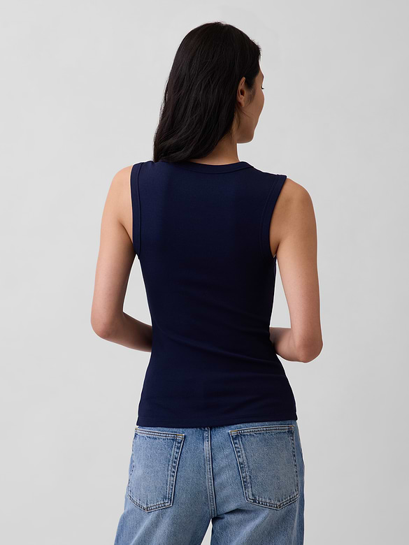 Modern Crewneck Tank Top