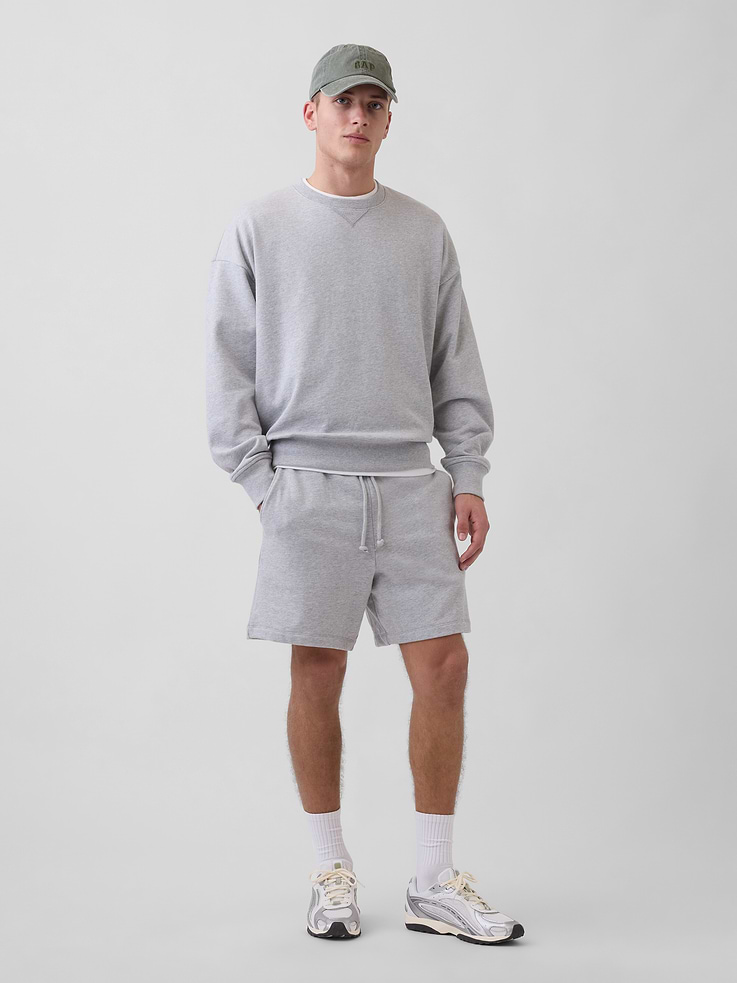 Image number 1 showing, Adult Heavyweight French Terry Sweat Shorts