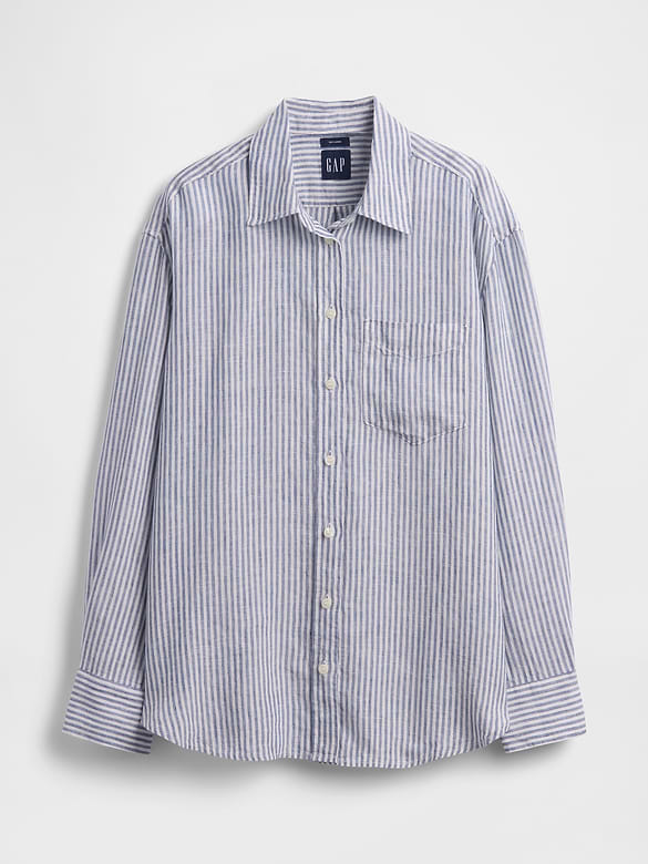100% Linen Oversized Shirt