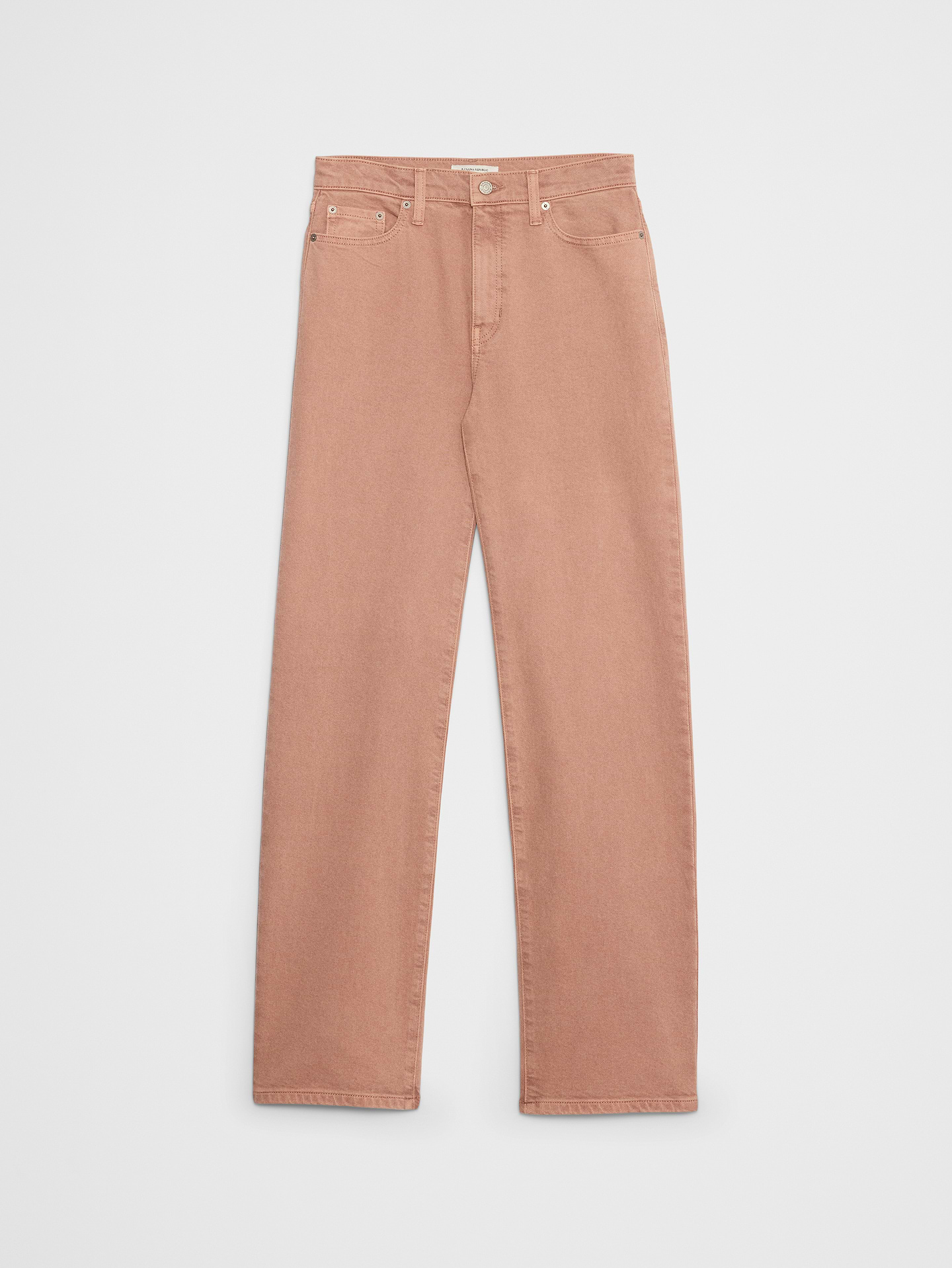 Image number 8 showing, Straight High-Rise Jean