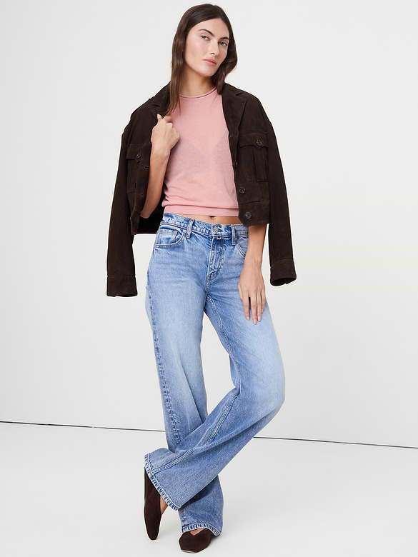 Sheer Ultra-Fine Cotton Sweater Tank