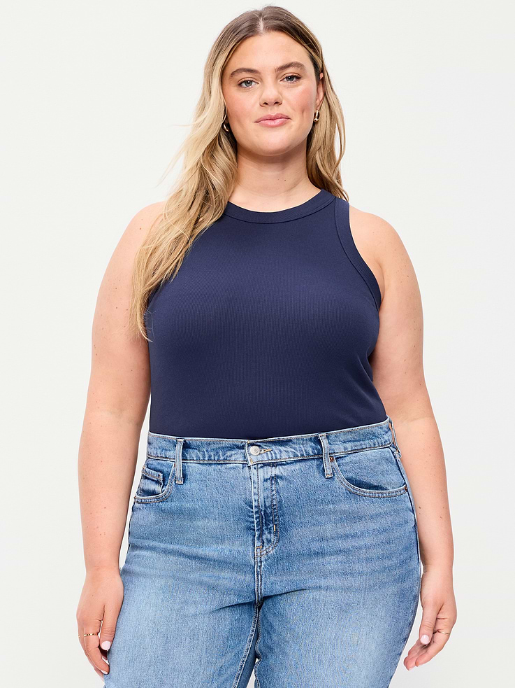 L'image numéro 7 présente Camisole courte moulante