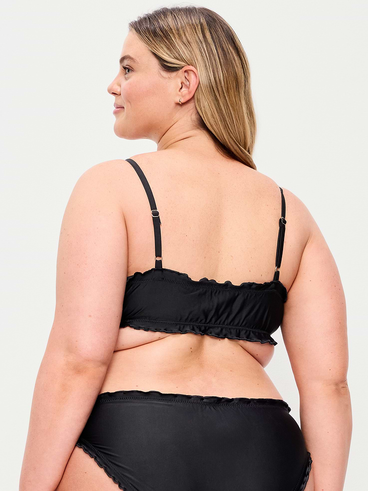 Image number 8 showing, Scoop-Neck Ruffle Swim Top