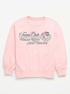 Image number 2 showing, Hello Kitty® Oversized Graphic Tunic Sweatshirt for Girls