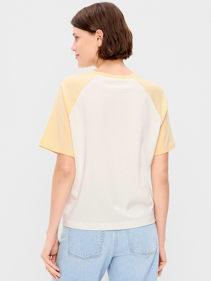 Image number 2 showing, Vintage Crew-Neck Raglan T-Shirt
