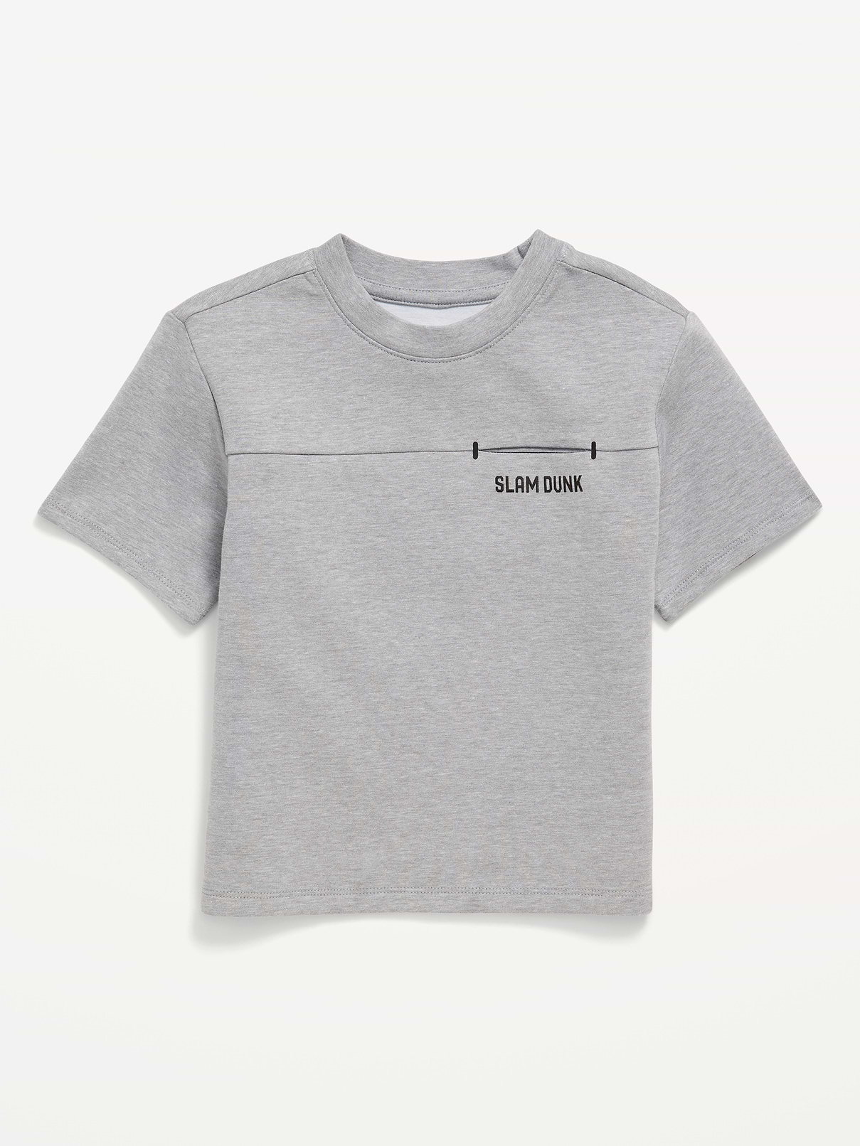 Image number 1 showing, Dynamic Fleece Oversized Pocket T-Shirt for Toddler Boys