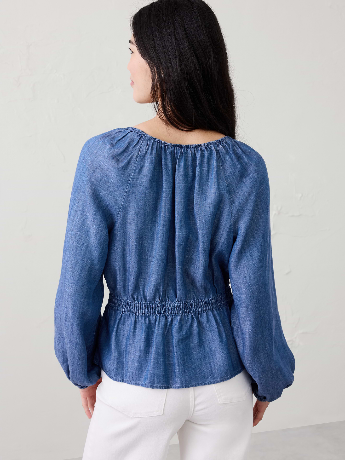 Image number 5 showing, Tie-Front Top