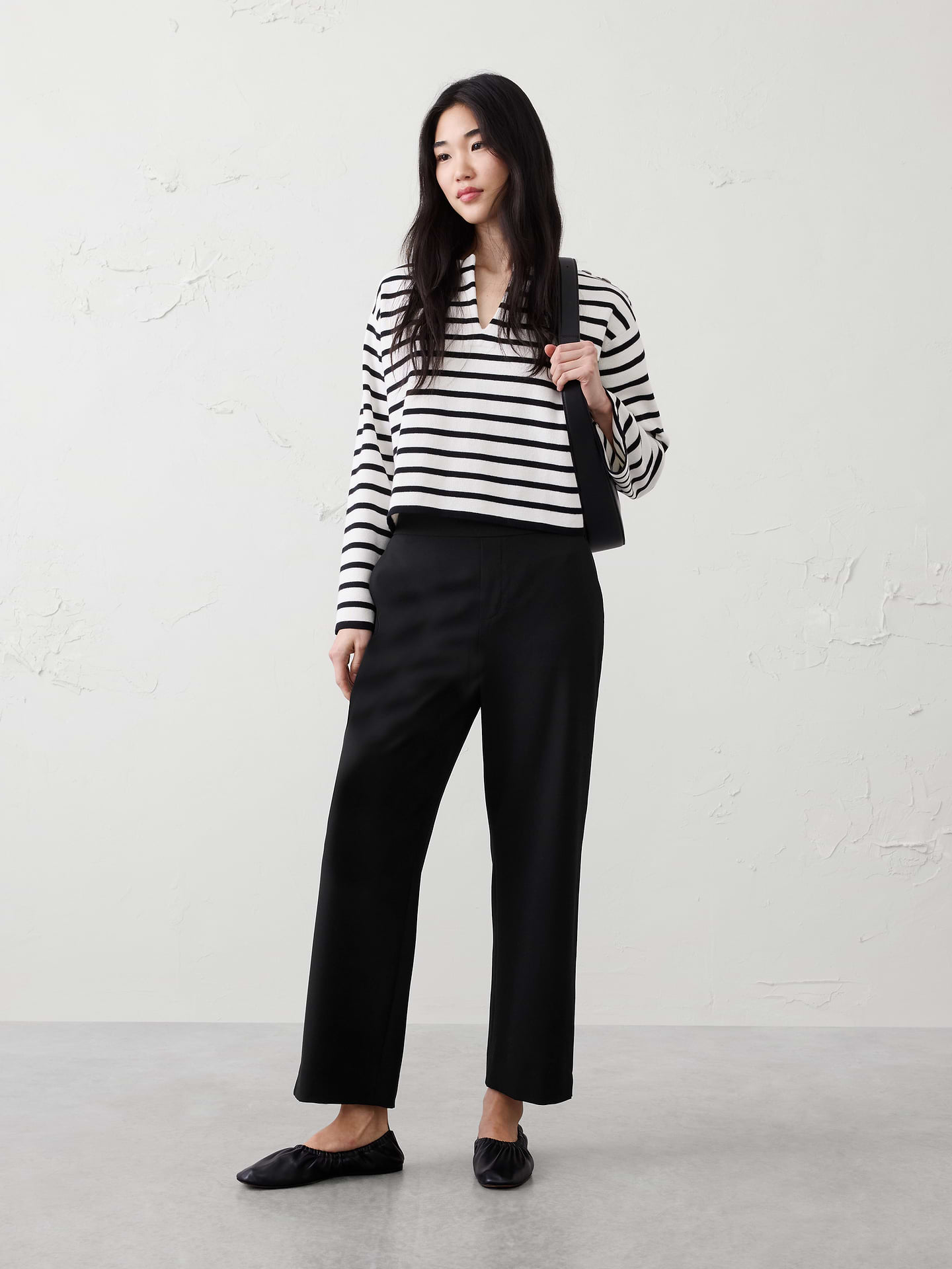 Image number 1 showing, Hayden Straight High-Rise Ankle Pant