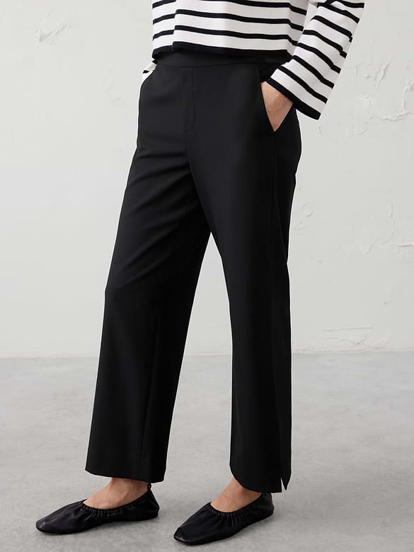 Hayden Straight High-Rise Ankle Pant