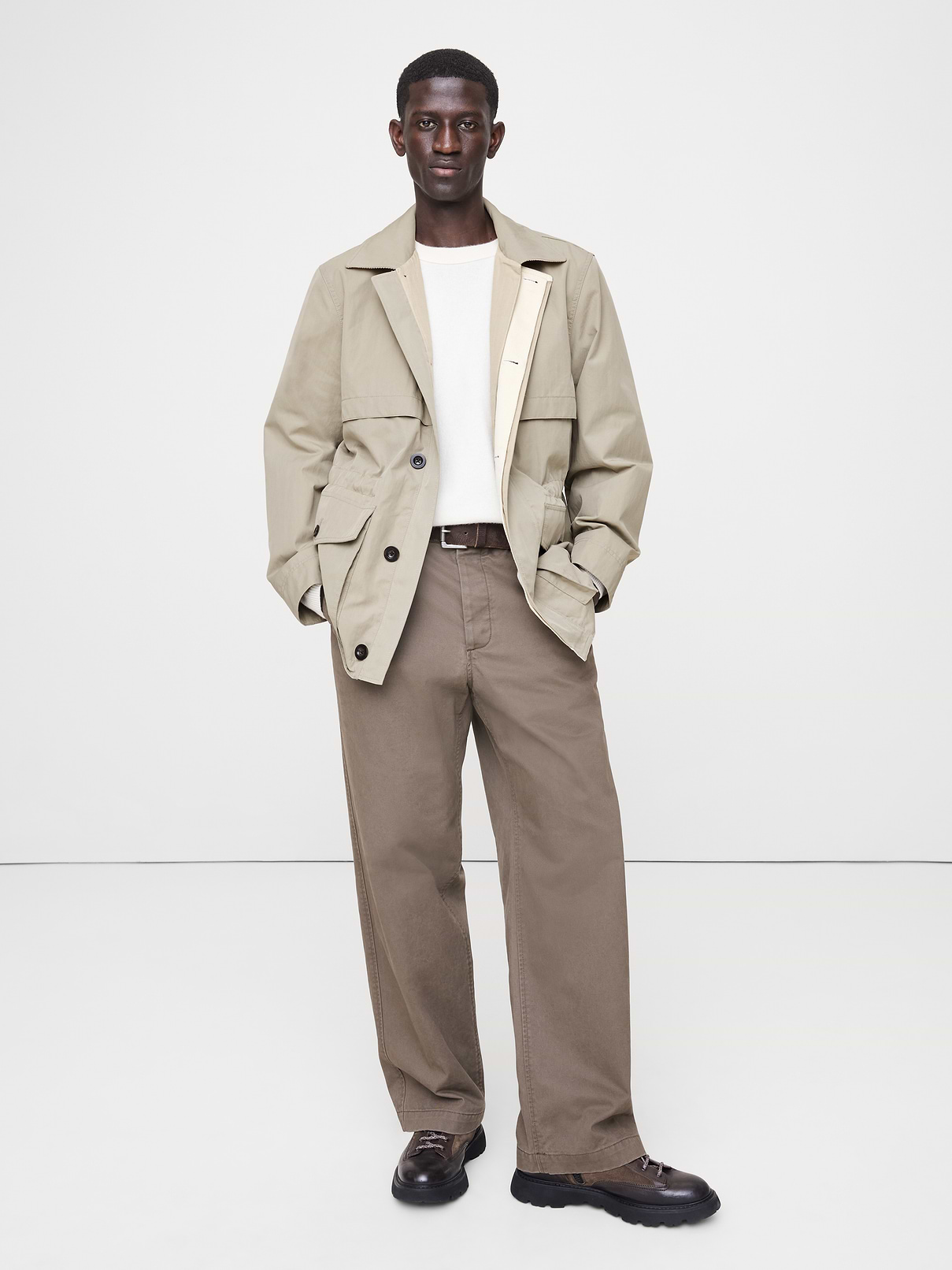 Cotton-Nylon Field Jacket