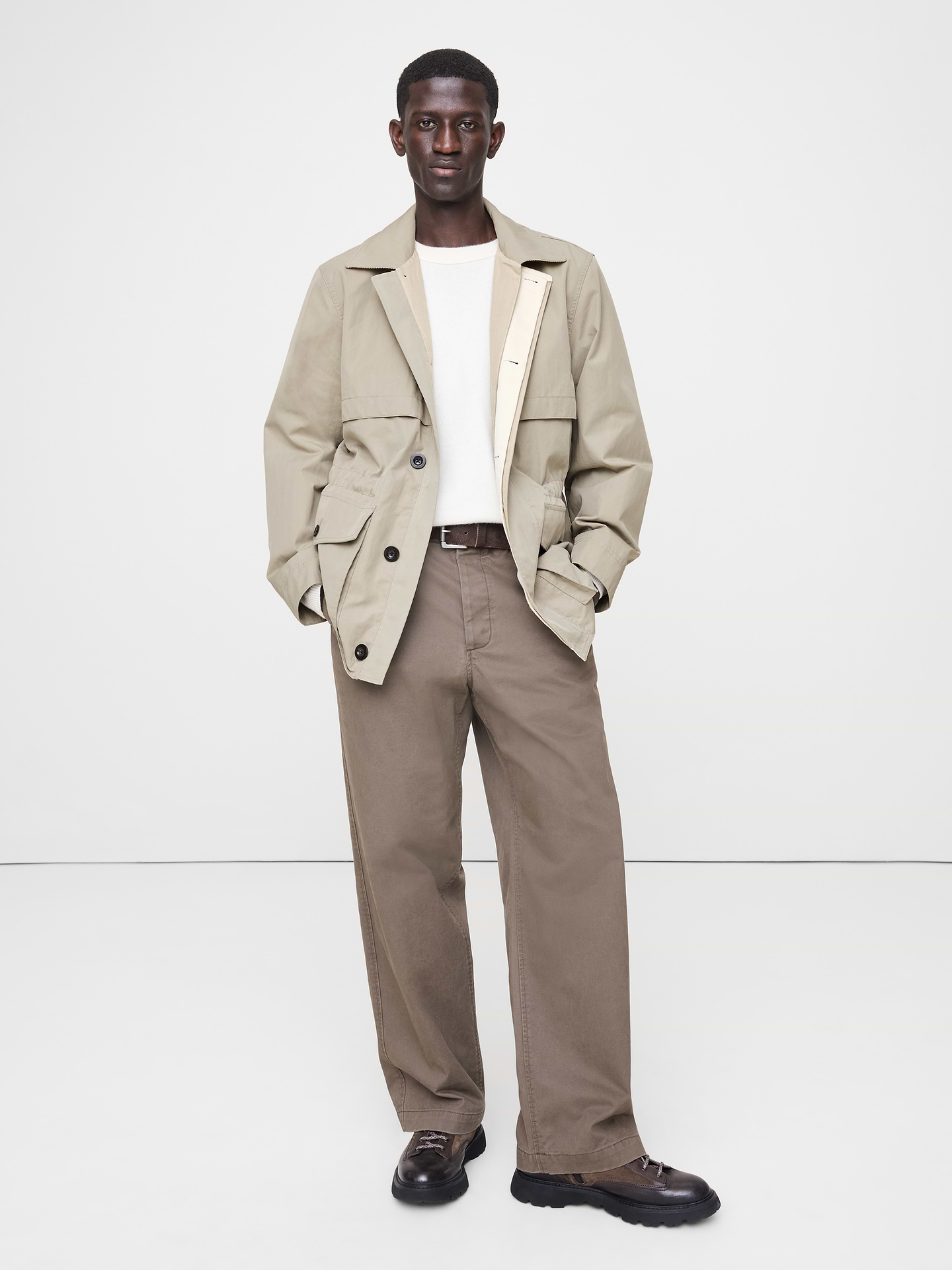 Image number 1 showing, Cotton-Nylon Field Jacket