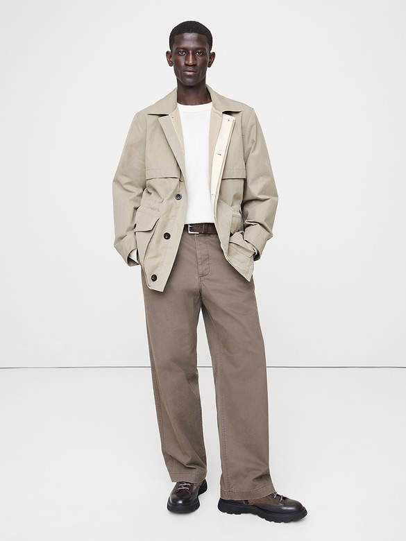 Cotton-Nylon Field Jacket