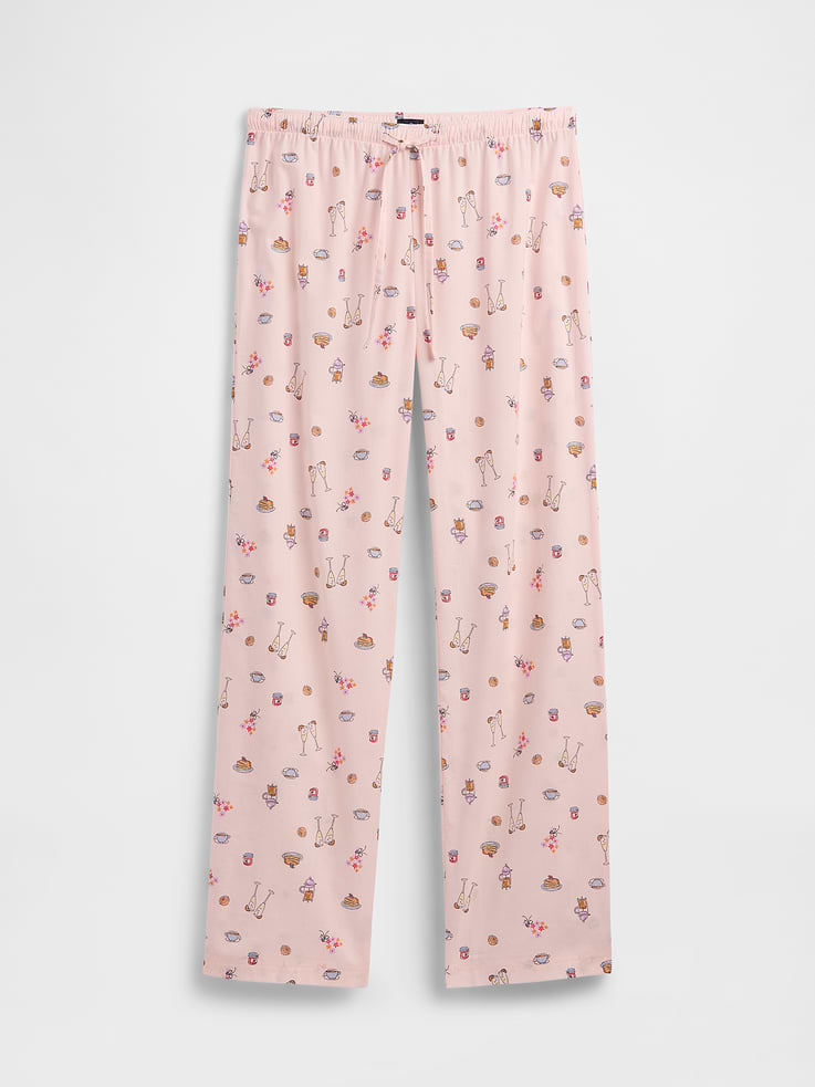 Image number 4 showing, Poplin PJ Pants