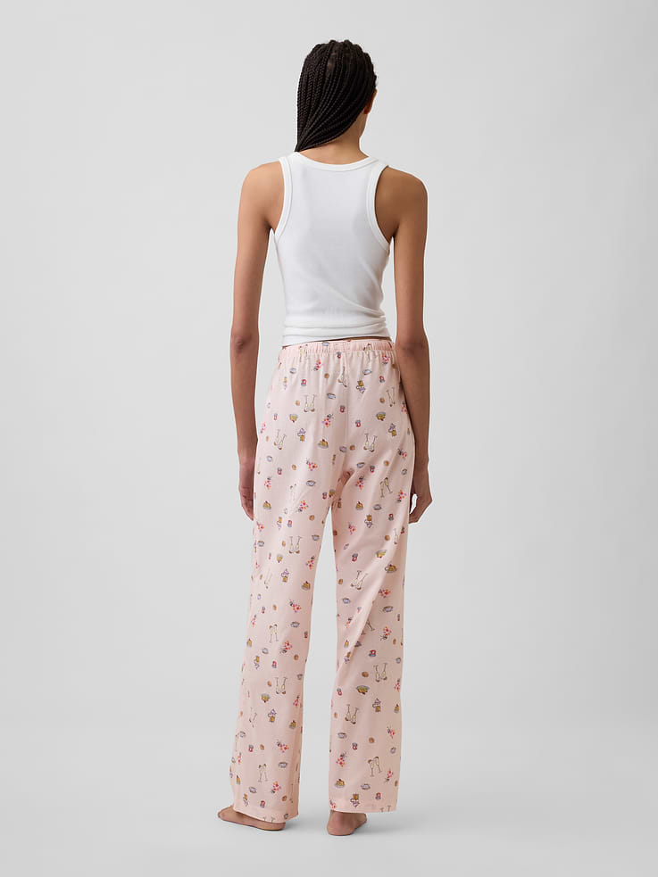 Image number 2 showing, Poplin PJ Pants
