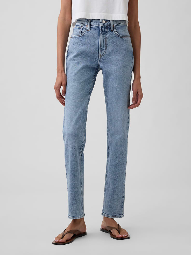 Image number 2 showing, High Rise '90s Slim Straight Jeans