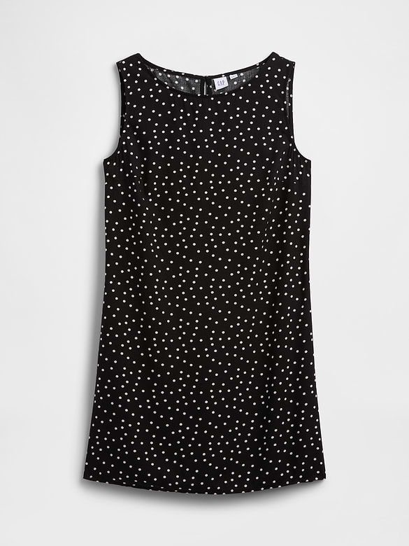 Print Sleeveless Mini Dress