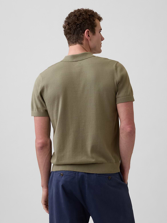 Sweater Polo Shirt