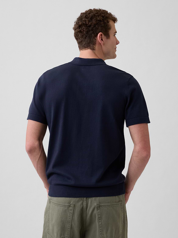 Sweater Polo Shirt