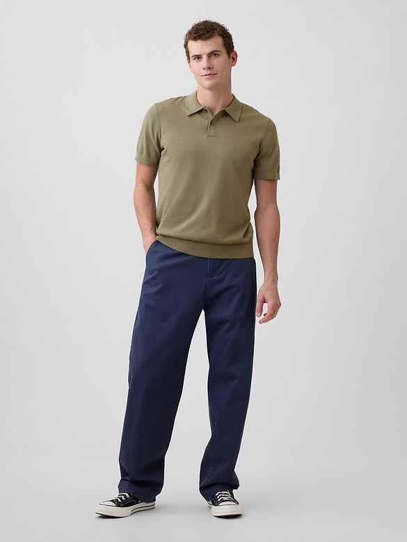 Sweater Polo Shirt