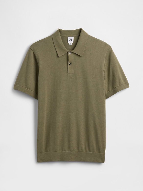Sweater Polo Shirt